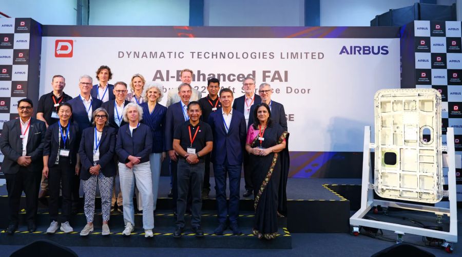 Dynamatic Technologies hosts entire senior leadership of Airbus at Bangalore facility